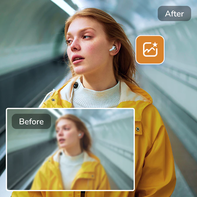 enhance blurry photos online free