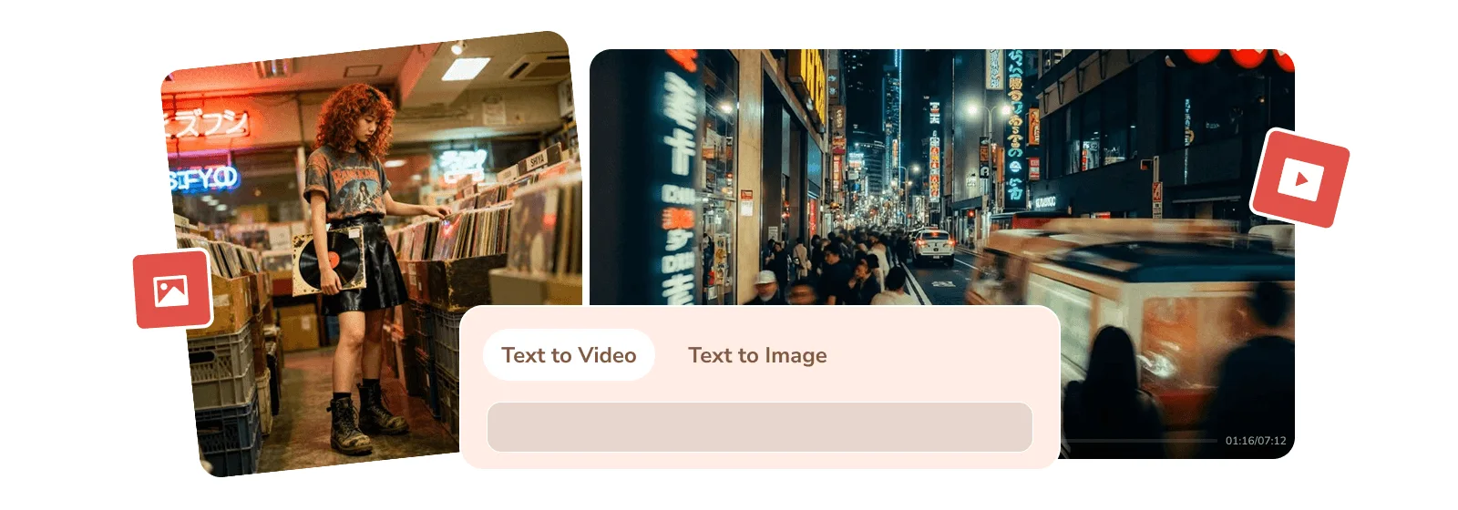 ai generative to image and video