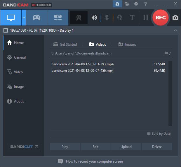 record netflix videos with bandicam
