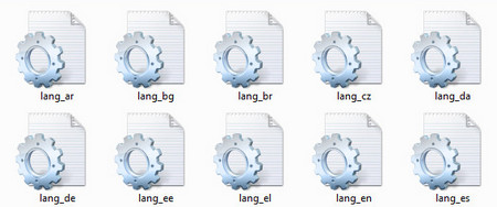 Open the lang sub-folder