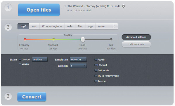 Online Audio Converter