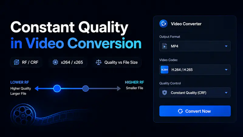 convert video with constant quality