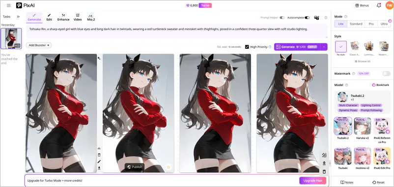 pixai nsfw ai image generator site