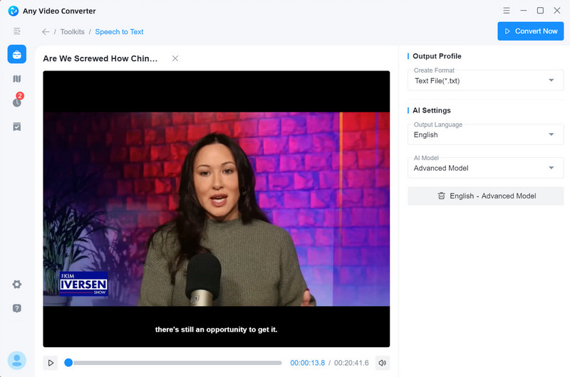 transcribe youtube video to text