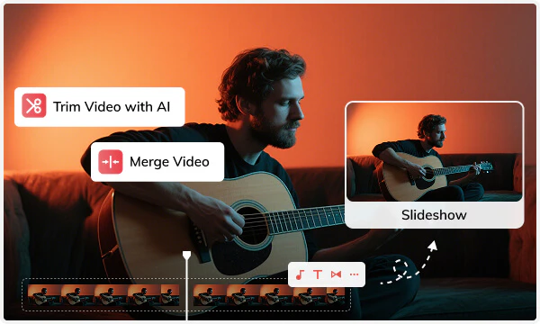 extact segments from video for further editing
